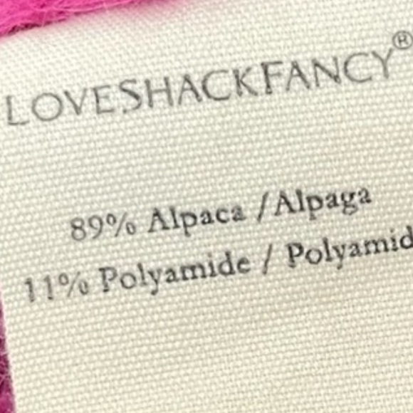 LoveShackFancy Pink Cable Knit Cardigan - Picture 14 of 14